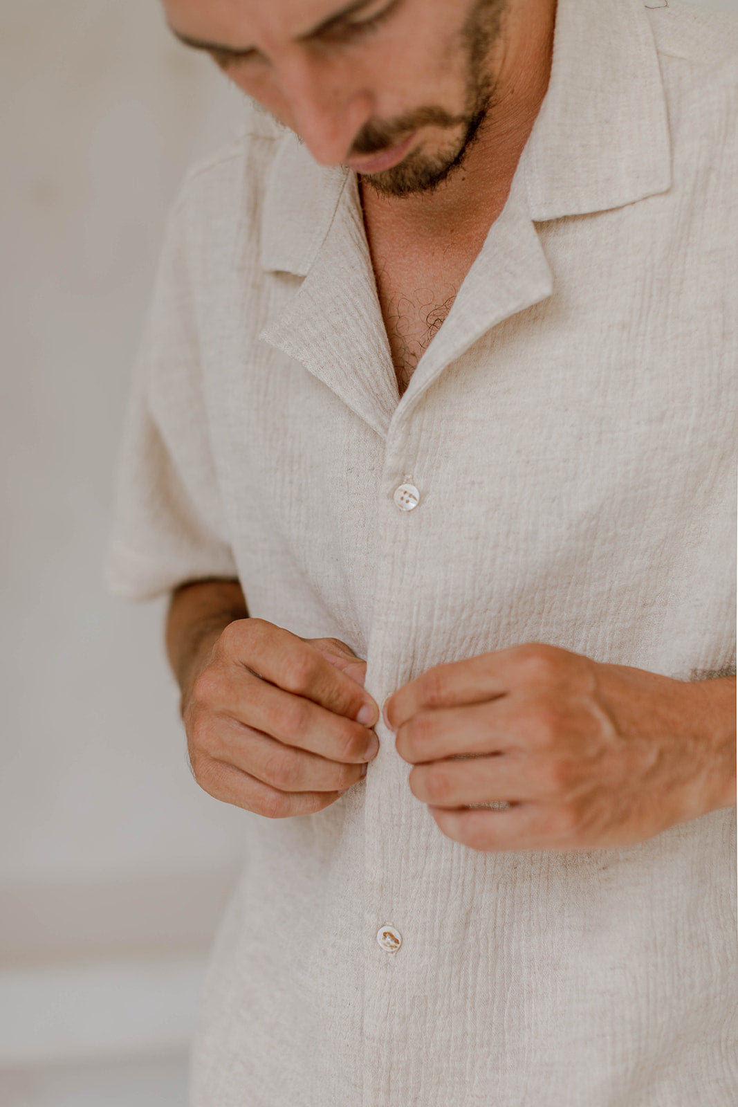 SET | SHIRT & PANTS | BEIGE